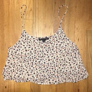 Brandy Melville floral tank top